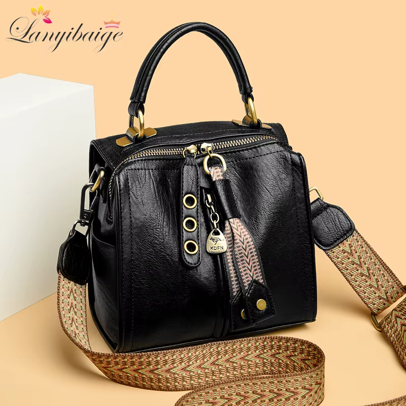 Sac à Main en Cuir de Vache group pour Femme