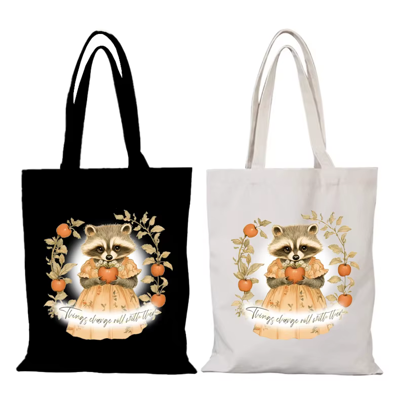 Nouveaux sacs à main loisirs le sac fourre-tout dessin animé mignon pliant sac à provisions dame