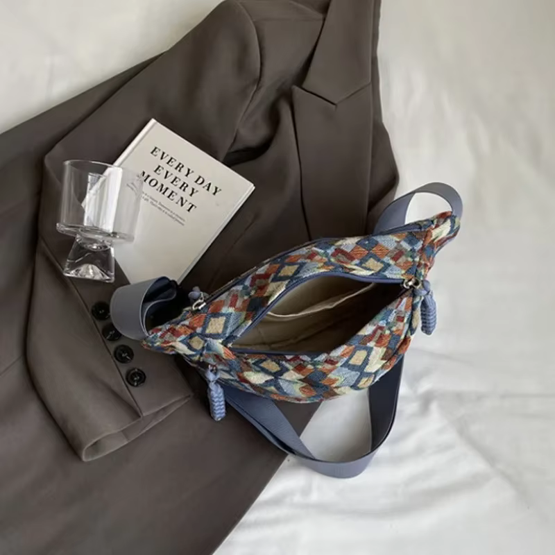 2026 bohême velours côtelé femmes taille Packs rétro dame Fanny Pack mode femme