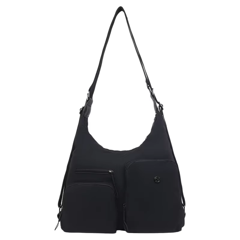 Sac à dos en nylon simple et urbain pour femme