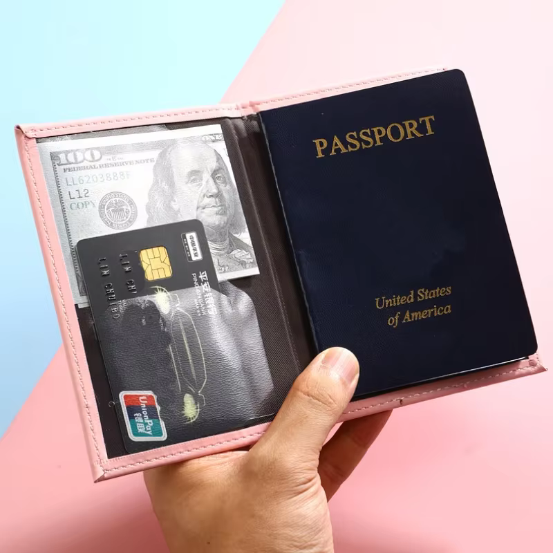 Étui porte-passeport de voyage personnalisé