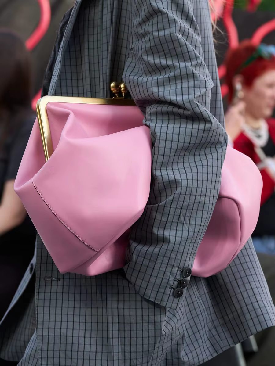 Sacs à main coquille à clip pour femmes