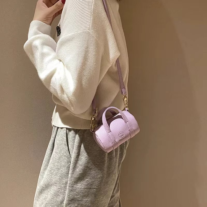 Mini sacs en cuir PU souple pour femmes