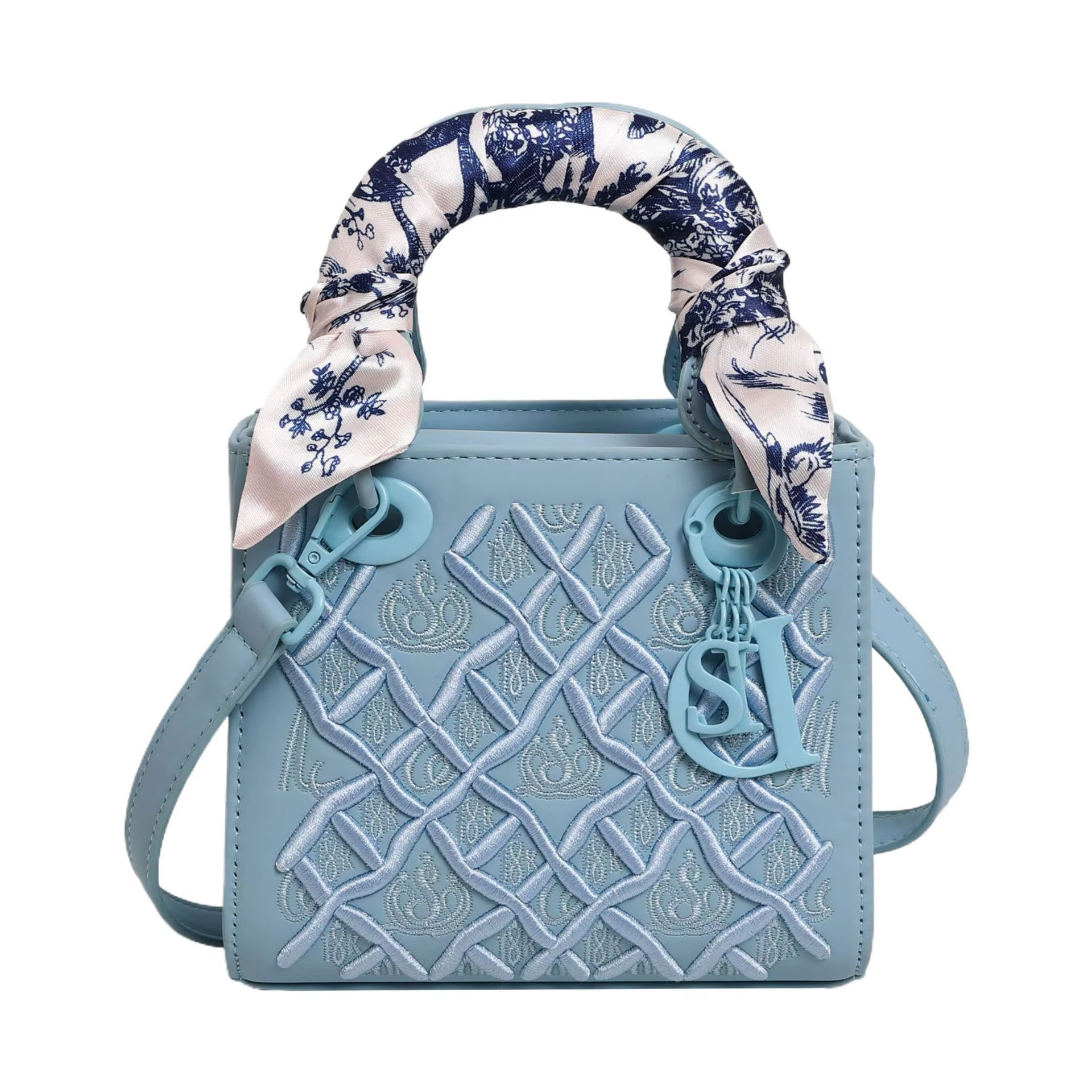 Sac à main de Concubine brodé artisanal polyvalent de luxe