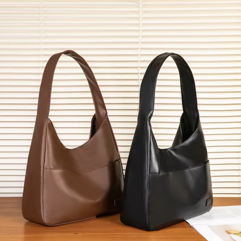 Sac à bandoulière rétro minimaliste élégant pour femmes