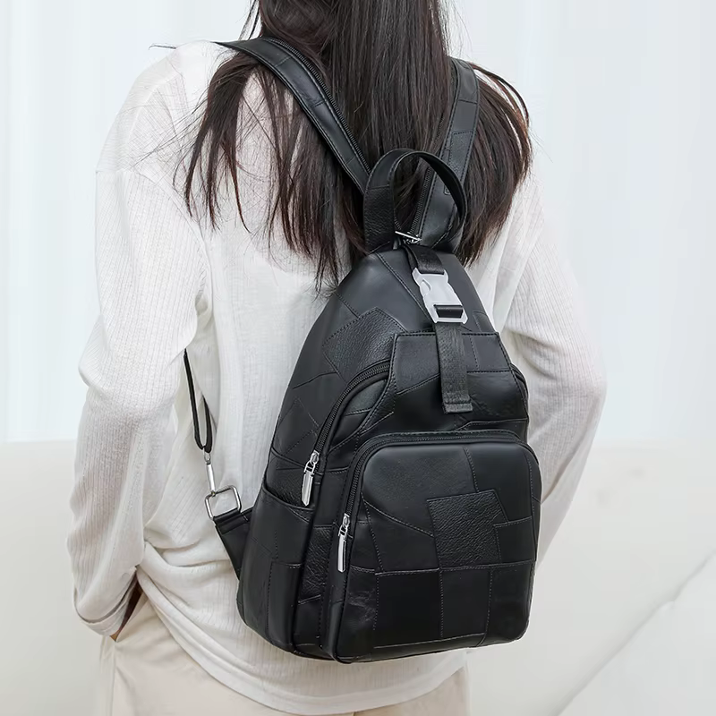 Sacs à dos multifonctions en cuir PU pour femmes