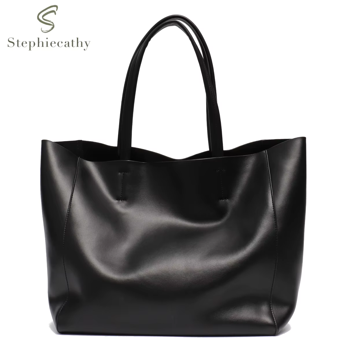 Classique en cuir véritable femmes fourre-tout grande capacité avec fermeture éclair sac à main quotidien grands sacs à