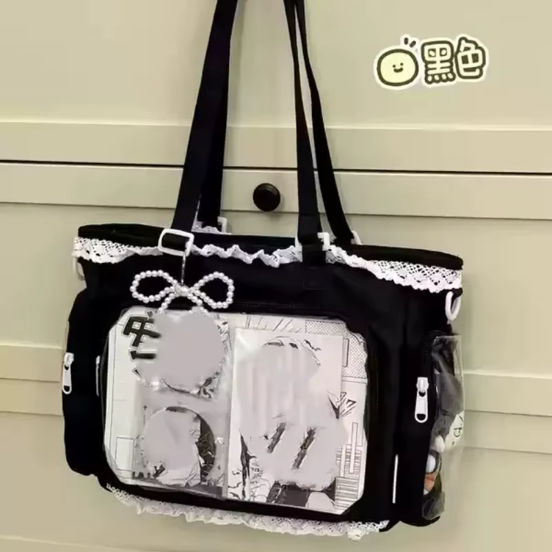 Sac à bandoulière Itabag japonais bidimensionnel motif Ballerine Grande Façon