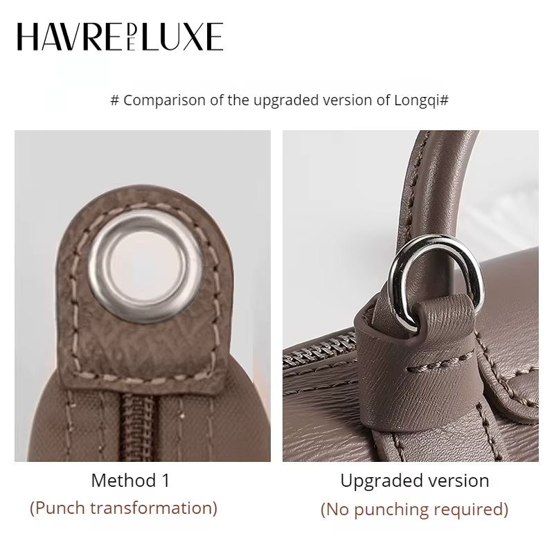 HAVREDELUXE Sangle de sac à bandoulière de remplacement en cuir