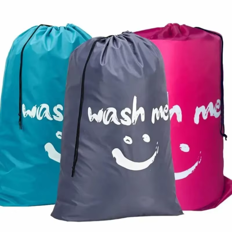 Sac à linge imprimé Smiley
