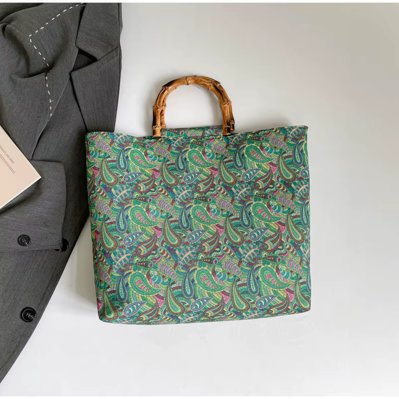 Sac à main bohème à imprimé floral