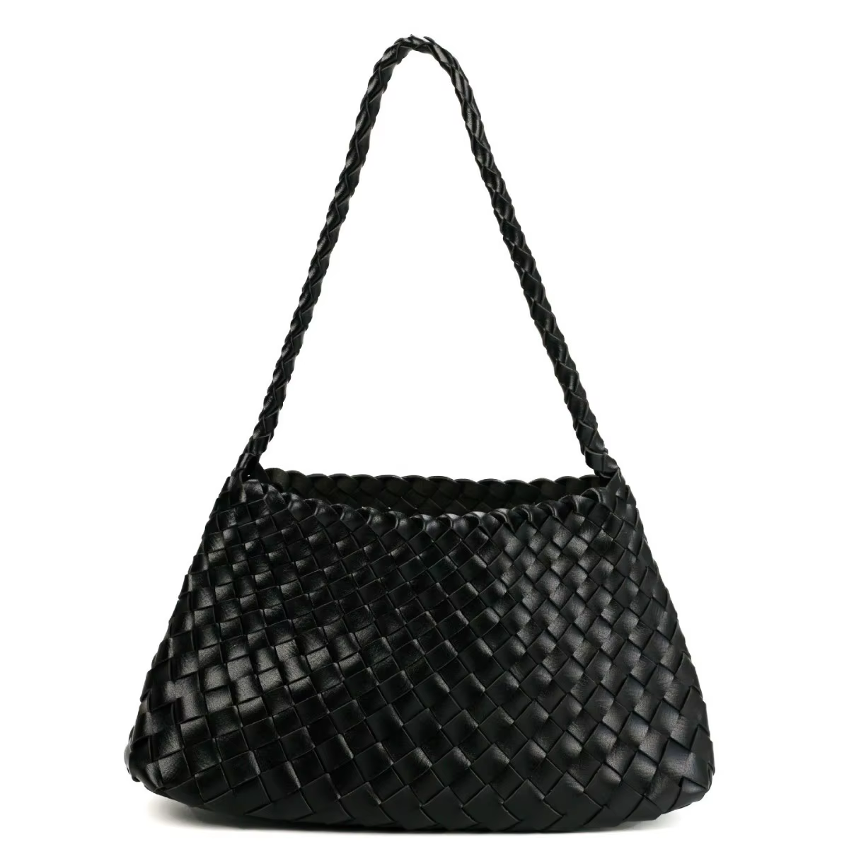 Sac à main rétro tissé