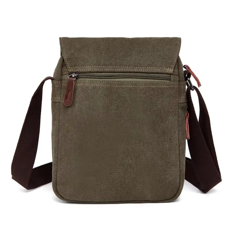 Sac à main décontracté sacs à bandoulière simples Vintage toile mode nouveau 2024 fermeture éclair Ipad sac téléphone
