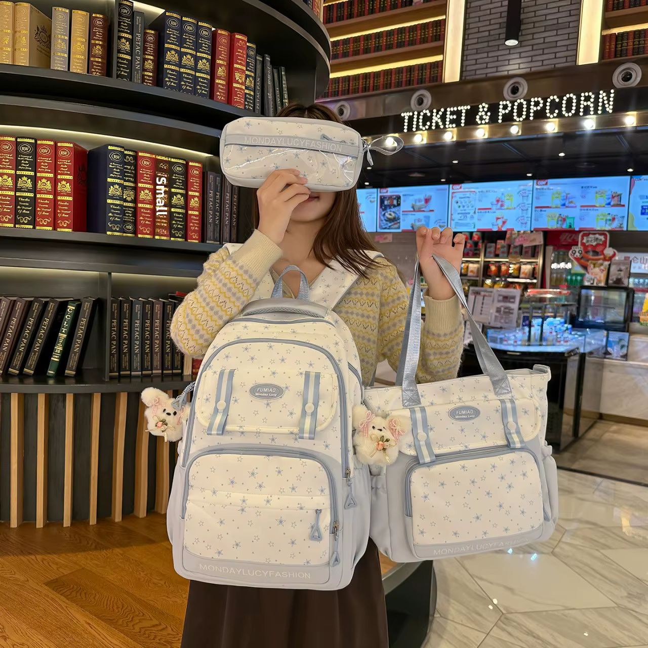 Ensemble de sacs à dos Adorable Star pour les élèves du collège