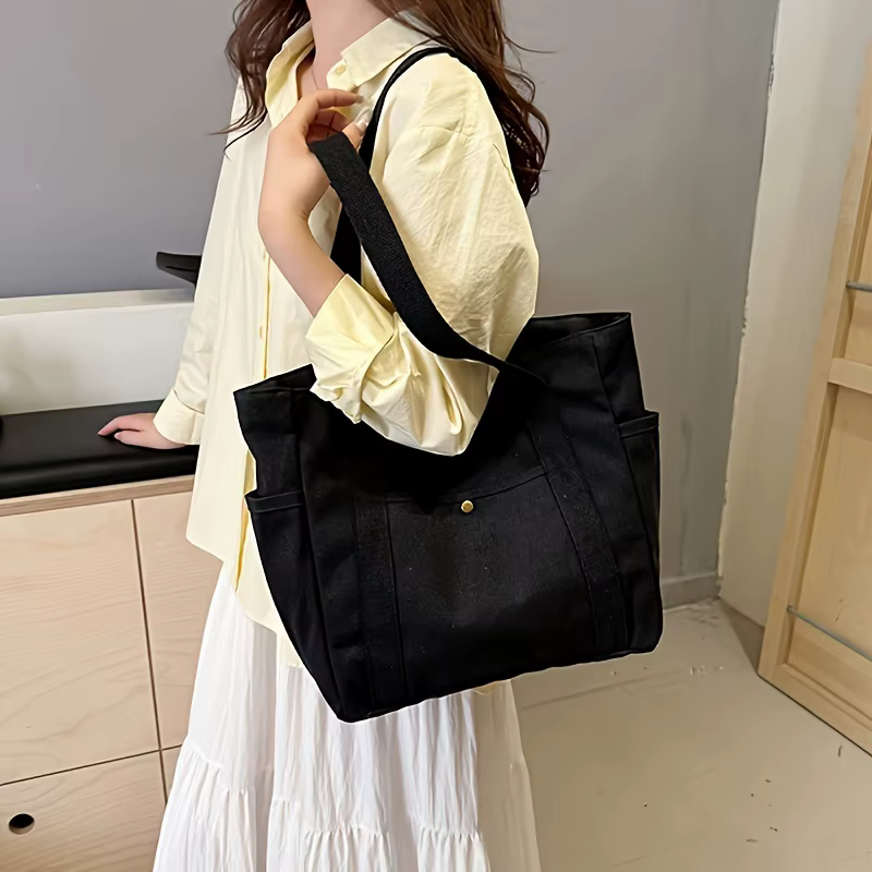 Grand sac fourre-tout avec fermeture éclair - Sac de transport en nylon