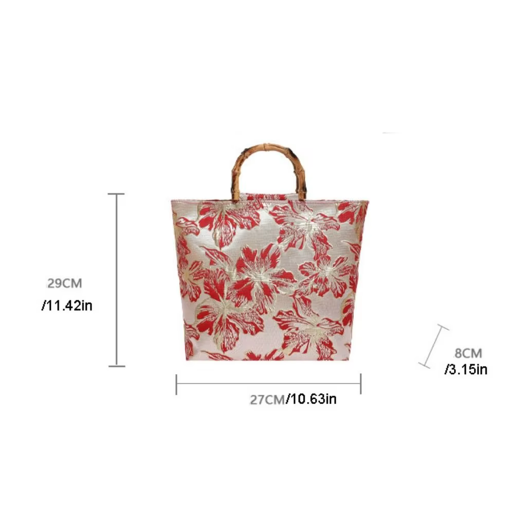 Sac fourre-tout en toile jacquard