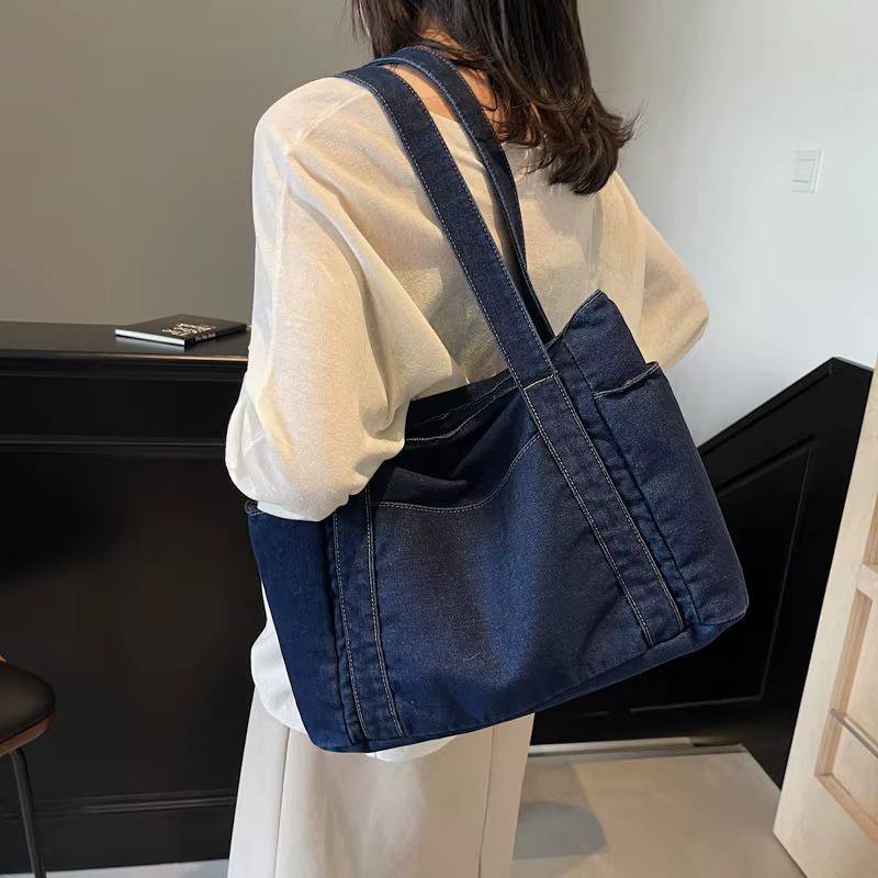 Sac à bandoulière en Denim pour femmes