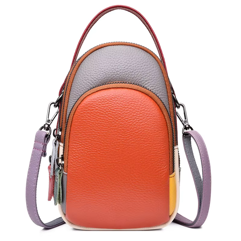 Rangement en cuir pour téléphone portable