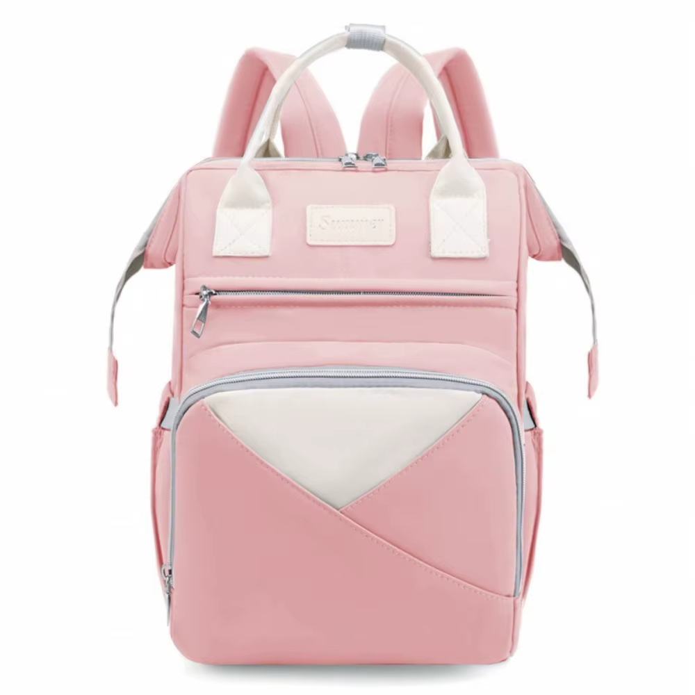 Sac de maman en Nylon multifonctionnel grande capacité sac de voyage de maternité poches isolées sac à couches