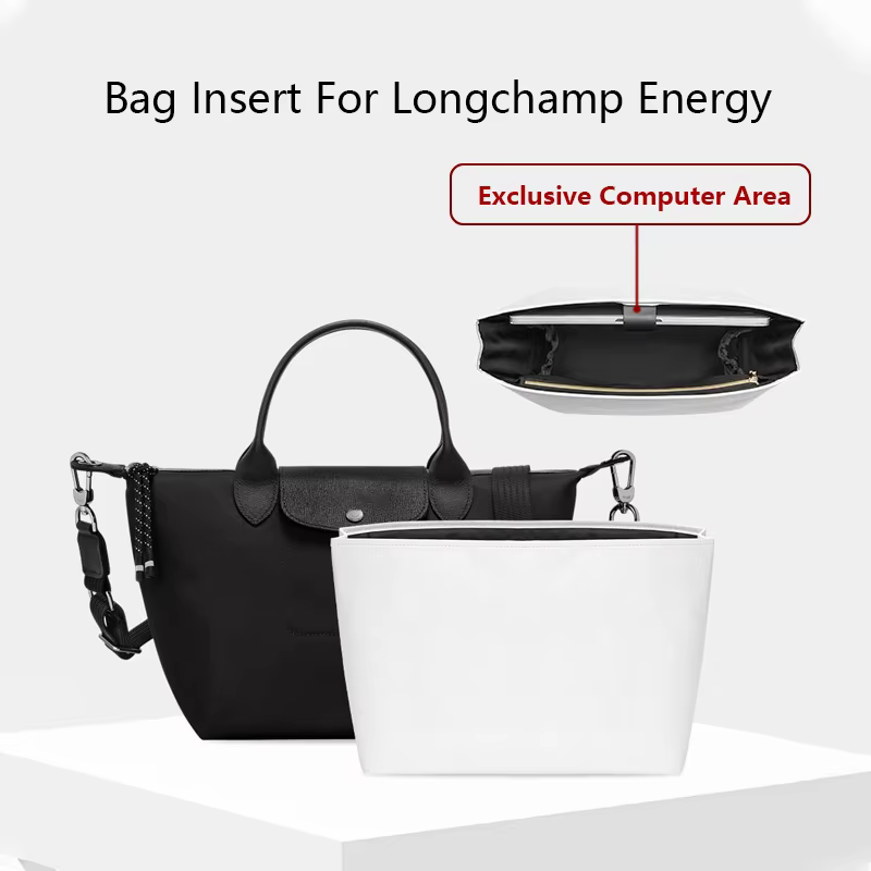 Insert de rangement pour ordinateur portable pour sac Longchamp Energy