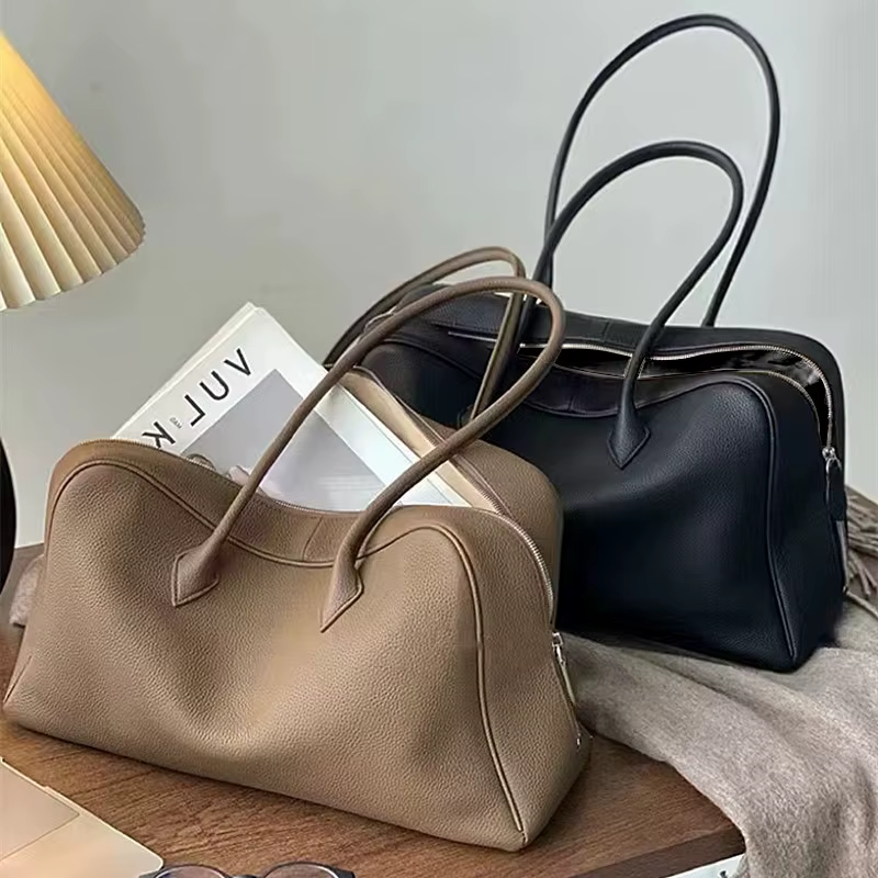 Sac à main à bandoulière en cuir Togo