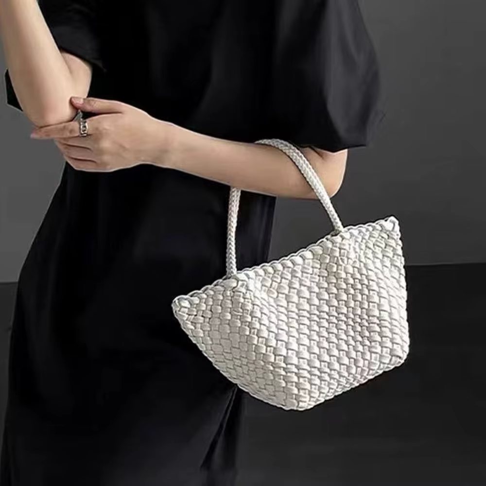 Sac Panier à Légumes pour Femmes - Nouveau Modèle 2026 - Sac à Main Délicat en Forme de Dés