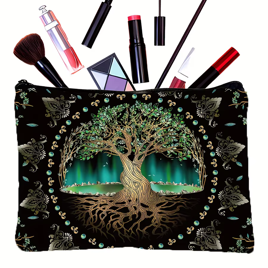 Trousse de maquillage arbre de vie magique