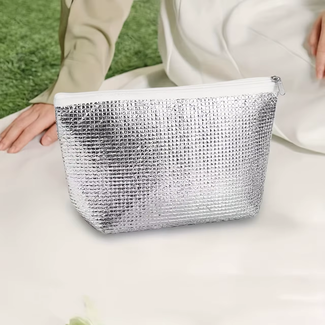 Sac isotherme réutilisable avec fermeture éclair - Indispensable pour la maison