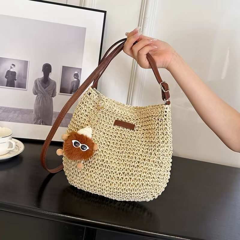 Sac à langer vintage : Sac à main de luxe en cuir pour femme