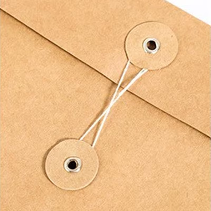30 pièces sac en papier kraft sac d'archive personnalisé automne et hiver vêtements emballage T-shirt chemise a4 fichier enveloppe travail sac de rangement