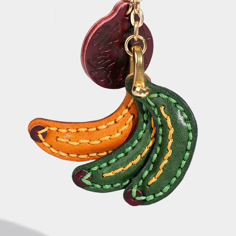Petit sac en cuir banane Simple et élégant