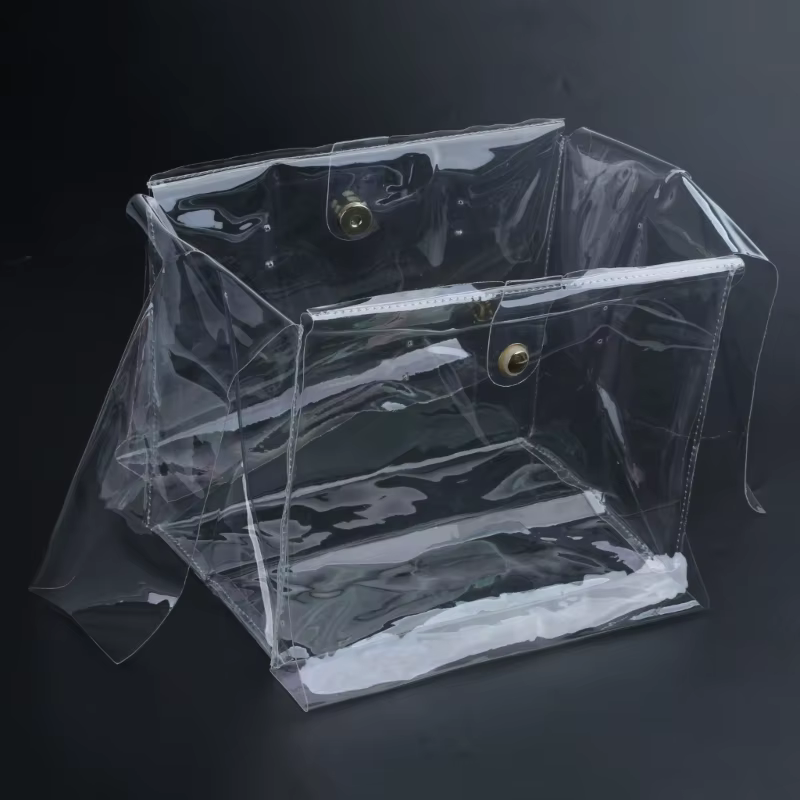 Sac à main en PVC transparent pour femmes et filles
