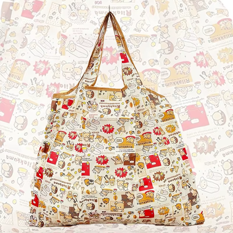 Nouveau sac de courses pliable de la série Rilakkuma