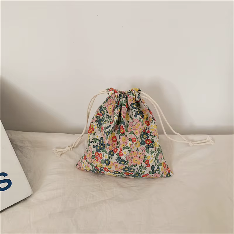 Sac en lin de coton de style japonais pour femmes