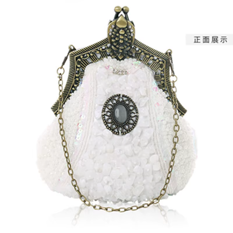 Sac à main rétro à sequins pour femmes
