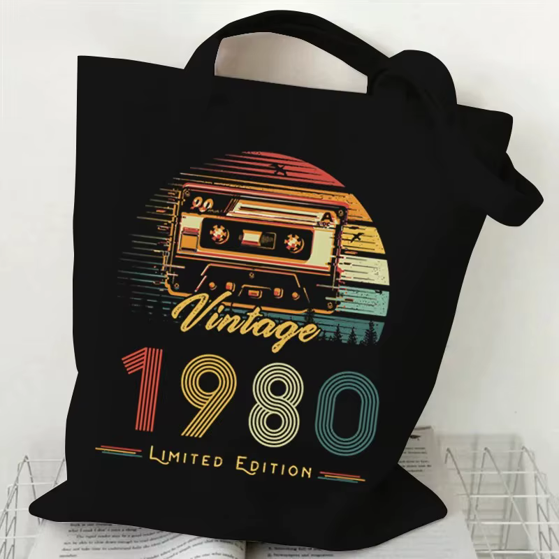 Sac fourre-tout à motif Radio Vintage Era