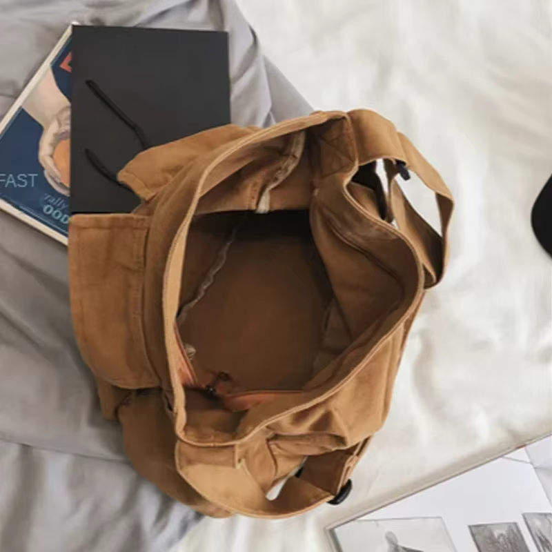 Sac à main en toile pour adolescentes et femmes