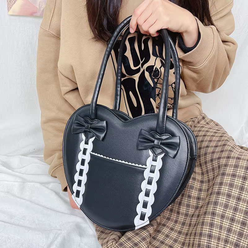 Sac à main en forme de cœur Lolita pour femme