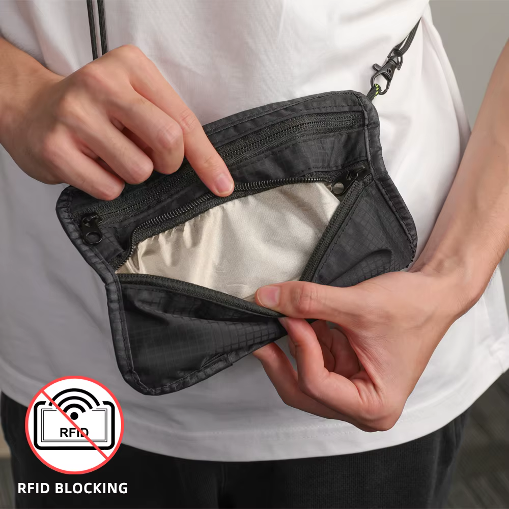 Poudres porte-passeport pour voyage