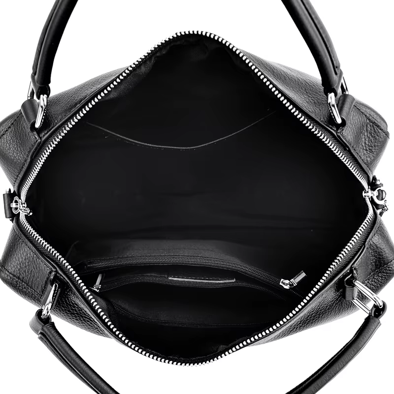 Sacs de marque originaux en cuir véritable ciré à l'huile