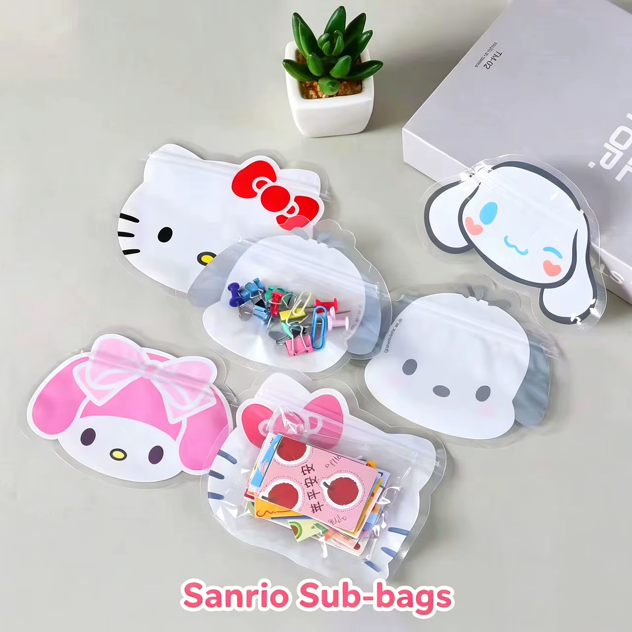 Sacs de rangement mignons Sanrio