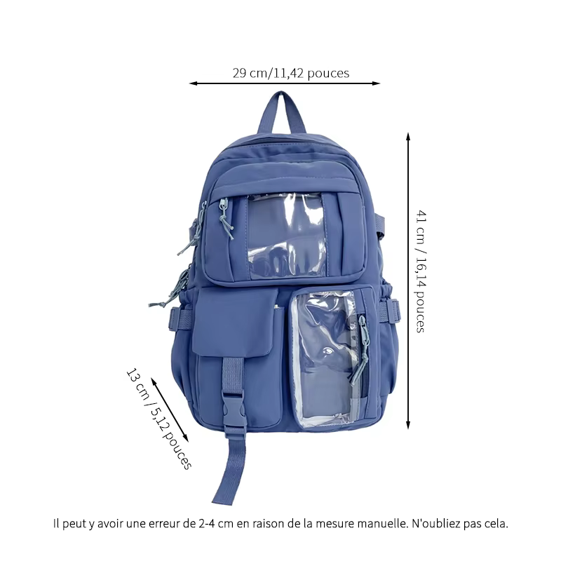 Nouveau sac à dos en nylon mignon