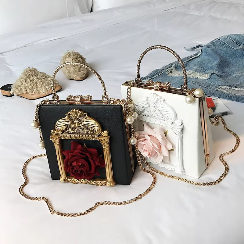 Sac à main gothique Vintage Lolita pour filles