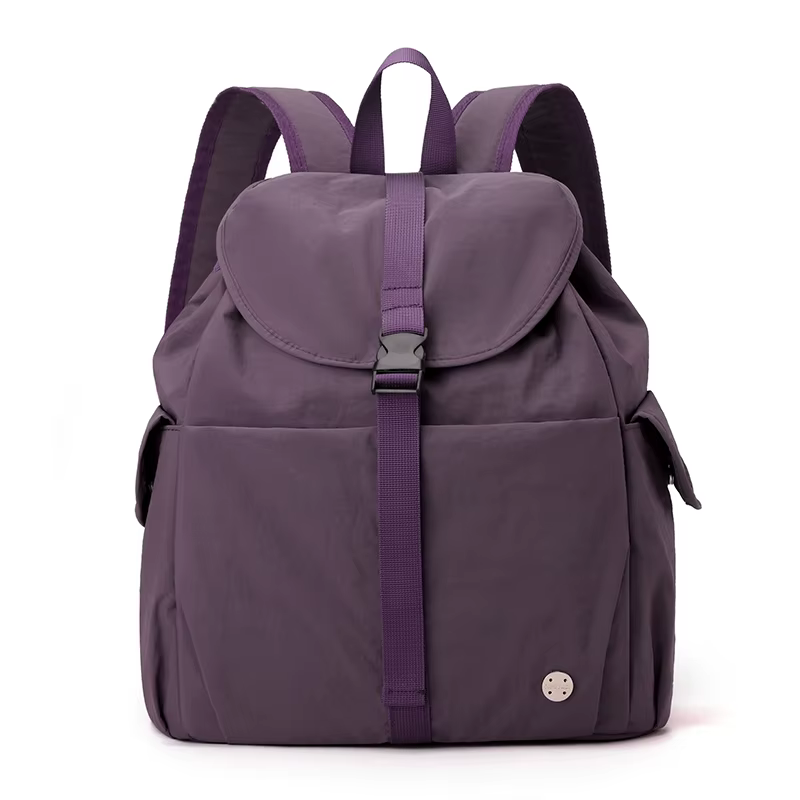 Sacs à dos en Nylon de couleur unie pour femmes