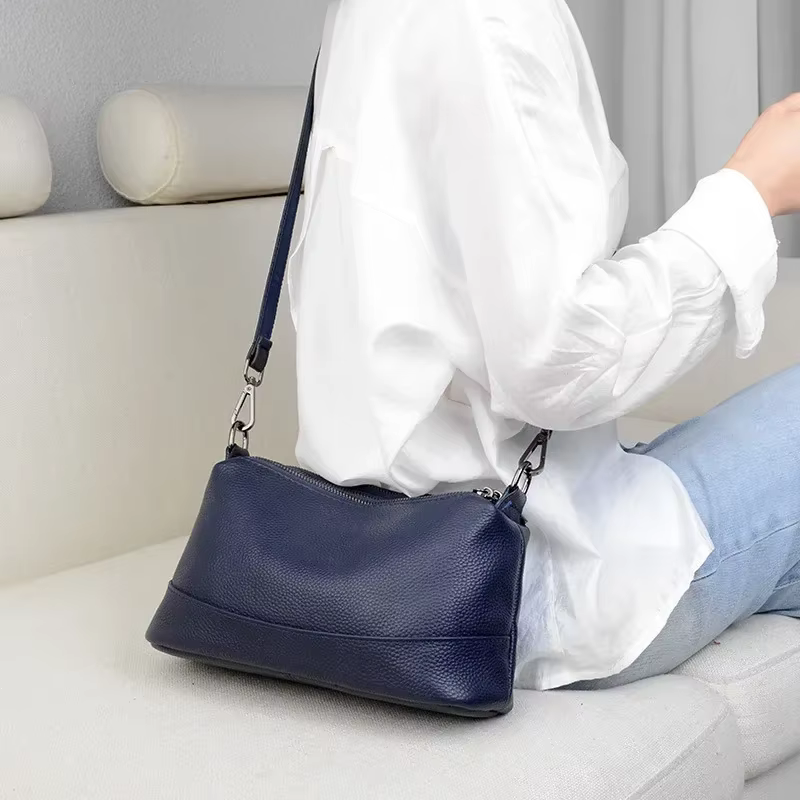 Sacs à main en cuir véritable pour femmes
