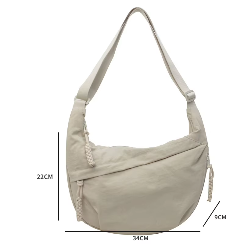 Sac Hobo à bandoulière de loisirs de grande capacité