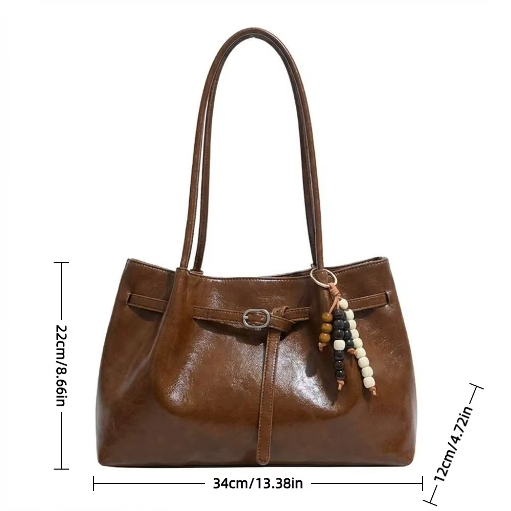 Sac à bandoulière en daim/cuir PU