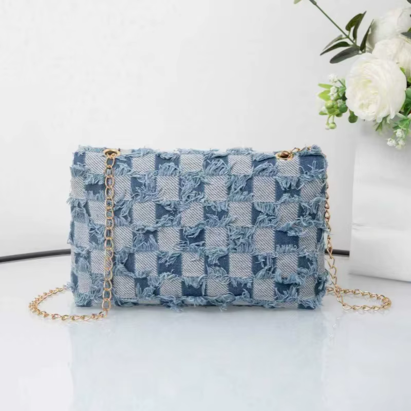 Femmes Denim sac à bandoulière décontracté polyvalent