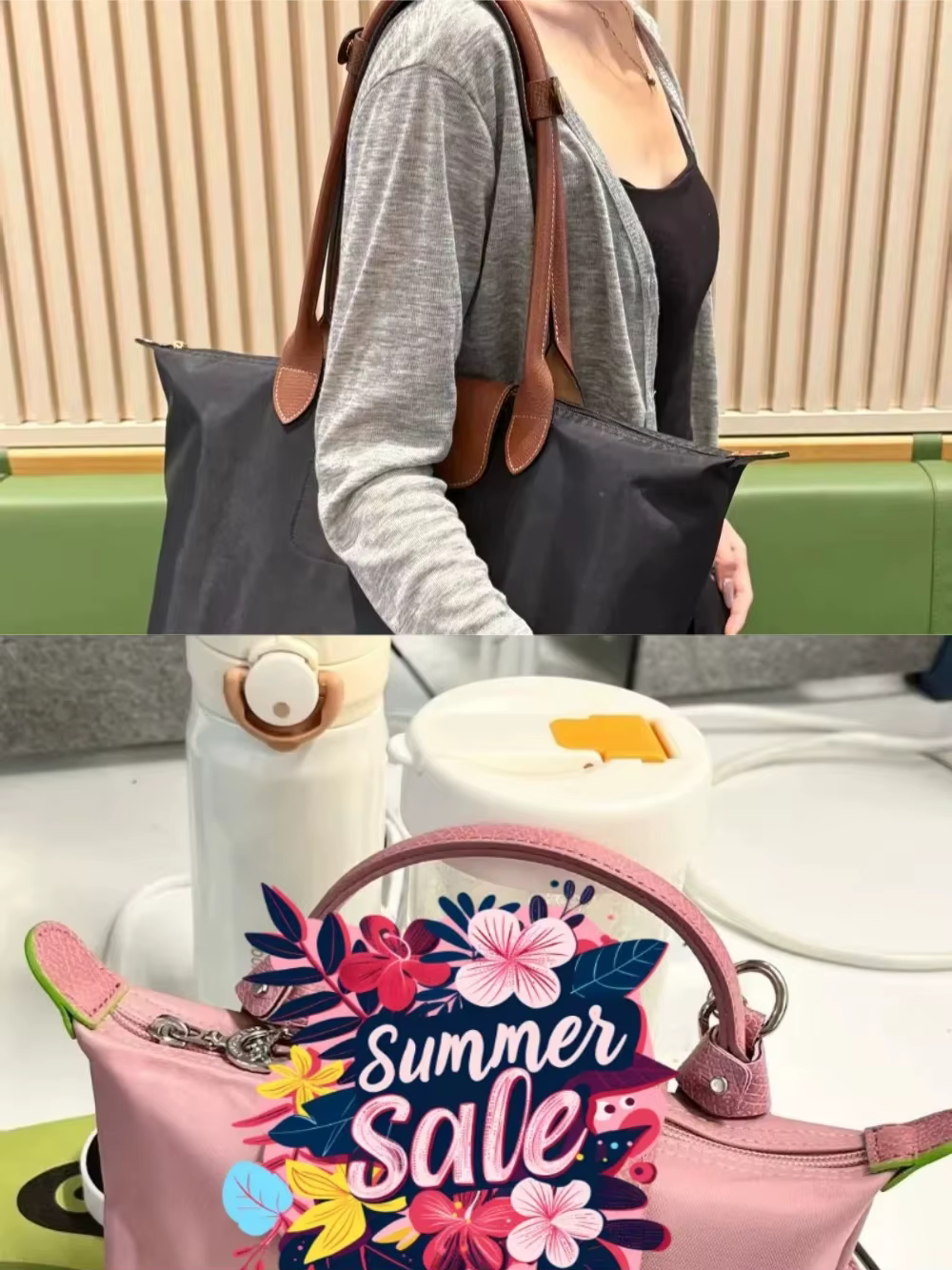 Sac fourre-tout pliable Y2K pour femmes 2026