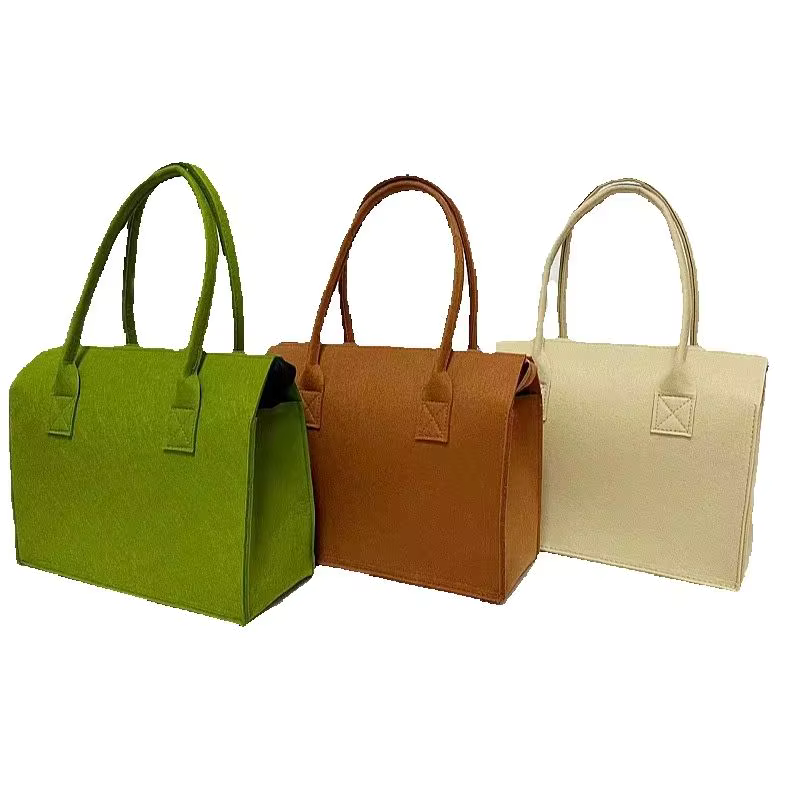 Sac en feutre, petit sac fourre-tout